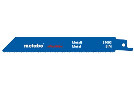 Пильное полотно для сабельной пилы 2 шт металл flexible 150x 0,9 мм METABO 631093000