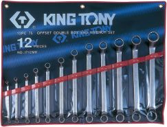 Набор накидных ключей 6-32 мм 12 предметов KING TONY 1712MR