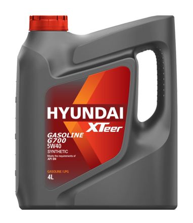 Моторное масло 5w-40 4 л HYUNDAI XTeer G700 1041136