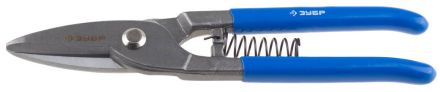 Ножницы по металлу цельнокованые ЗУБР 220 мм прямые усиленные 23012-25_z01