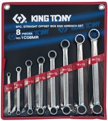 Набор накидных ключей 6-22 мм 8 предметов KING TONY 1C08MR