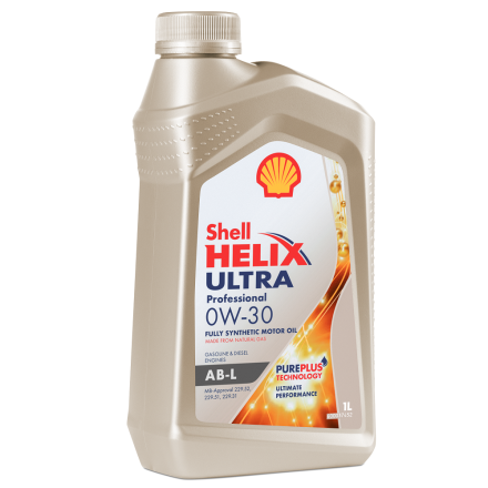 Моторное масло HELIX ULTRA Professional AB-L 0W-30 1 л SHELL 550046413