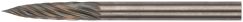 Шарошка (борфреза) карбидная Профи 3 мм (мини) цилиндрическая с острым наконечником FIT 36584