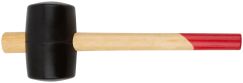 Киянка резиновая, деревянная ручка 65 мм FIT 45365