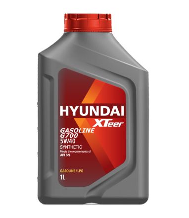 Моторное масло 5w-40 1 л HYUNDAI XTeer G700 1011136