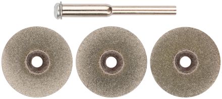 Круги (диски) алмазные для гравера 22 мм 3 шт FIT 36930