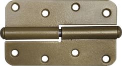 Петля накладная стальная ПН-110 цвет золотой металлик правая 110 мм 37653-110R