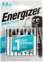 Батарейки AA LR6 4 шт ENERGIZER MAX PLUS E301325003