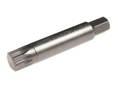 Торцевая бита 10 мм SPLINE М14х75 мм удлиненная S2 JTC JTC-1367514