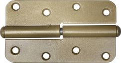Петля накладная стальная ПН-110 цвет бронзовый металлик правая 110 мм 37655-110R