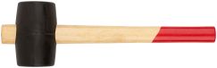 Киянка резиновая, деревянная ручка 45 мм FIT 45345
