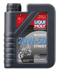 Масло моторное для 4-тактных мотоциклов 20W-50 Motorbike HD Synth Street 1л LIQUI MOLY 3816