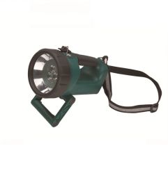  Фонарь переносной светодиодный Spotlight (зелёный) 200мм LED SATA 90708A 