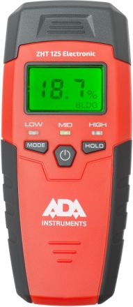 Измеритель влажности древесины и стройматериалов контактный ADA ZHT 125 Electronic А00398