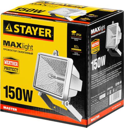 Прожектор галогеновый STAYER MASTER 57101-W