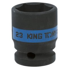 Головка ударная 1/2&quot; короткая 23 мм KING TONY 453523M