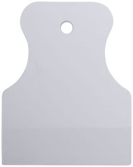Шпатель резиновый белый 80 мм FIT 06863