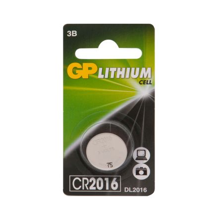 Батарейка GP Lithium CR2016 CR2016-7CR1