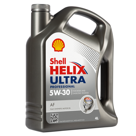 Моторное масло Helix Ultra Professional AF 5W-30 4 л SHELL 550040661