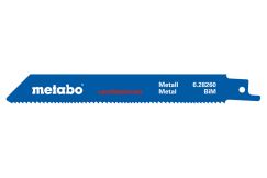 Полотно пильное для сабельной пилы 5 шт металл professional 150x 1,25 мм METABO 628260000