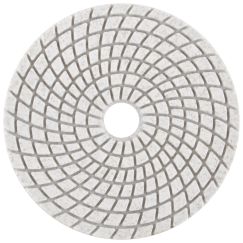 Алмазный гибкий шлифовальный круг липучка влажное шлифование 100 мм Р 50 FIT 39841