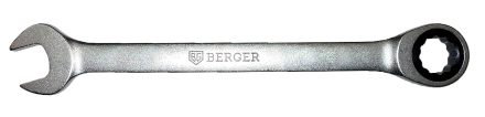 Ключ трещоточный комбинированный 8 мм BERGER BG1096