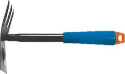 Мотыга, синяя пластиковая ручка 265 мм FIT 77062