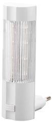 Светильник-ночник СВЕТОЗАР, 4 светодиода (LED), с выключателем, белый свет, 220В SV-57981-L