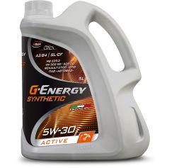 Масло моторное Synthetic Active 5W-30 5л G-ENERGY 253142406