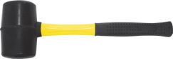 Киянка резиновая, фиберглассовая ручка 45 мм (230 гр) FIT 45491