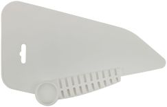 Шпатель прижимной Стандарт для обоев пластиковый белый 280 мм КУРС 06898