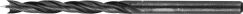 Сверло по дереву спиральное ЗУБР ЭКСПЕРТ парооксидированное 3х60 мм 29421-060-03