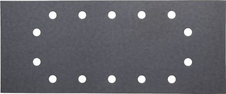 Лист шлифовальный универсальный с покрытием цинка 14 отверстий для ПШМ P320 115х280мм 10шт URAGAN 907-23104-320-10