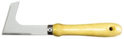 Нож садовый, деревянная ручка 230 мм FIT 77042