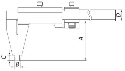 Штангенциркуль ШЦ-3-400 0.05 150 мм ТУЛАМАШ 103528