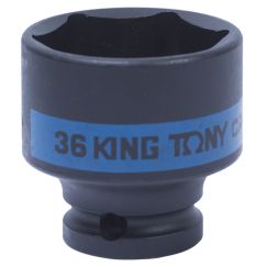 Головка ударная 1/2&quot; короткая 36 мм KING TONY 453536M