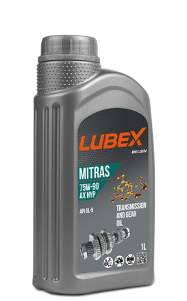 Трансмиссионное масло MITRAS AX HYP 75W-90 GL-5 1л LUBEX L020-0881-1201