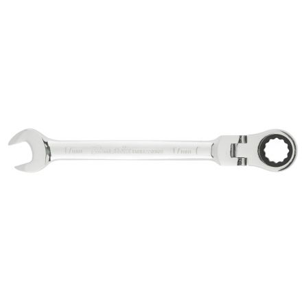 Ключ комбинированный трещоточный 17 мм шарнирный MATRIX PROFESSIONAL 14869