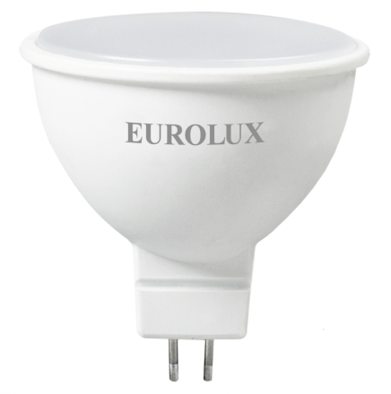 Лампа светодиодная LL-E-MR16-7W-230-2,7K-GU5.3 EUROLUX 76/2/23