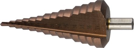 Сверло ступенчатое кобальтовое ЗУБР КОБАЛЬТ 113 мм хвостовик 10 мм Р6М5 29672-4-39-14