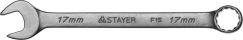 Ключ комбинированный гаечный STAYER MASTER 17 мм 27085-17