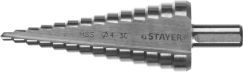 Сверло ступенчатое по сталям и цветным металлам STAYER MASTER HSS 4-30 мм 100 мм 29660-4-30-14