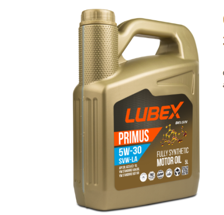 Моторное масло PRIMUS SVW-LA 5W-30 SN C3 5л LUBEX L034-1549-0405