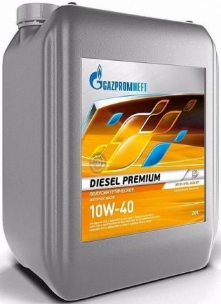 Масло дизельное Diesel Premium 10W-40 20л GAZPROMNEFT 253141969