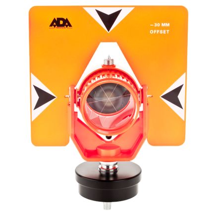 Отражатель однопризменный ADA AК-17 оранжевый (D=64 mm/O=-30/0mm) А00122