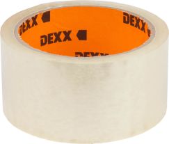Лента клеящая упаковочная DEXX прозрачная 40мкм 48 мм х 50м 12055-50-50_z01