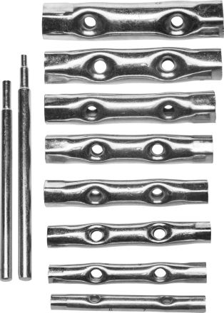 Набор ключей трубчатых DEXX 6-22 мм 10 предметов 27192-H10