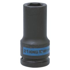 Головка ударная 3/4&quot; высокая 21 мм KING TONY 643521M