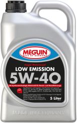 Масло моторное синтетическое Megol Motorenoel Low Emission 5W-40 5 л MEGUIN 6574