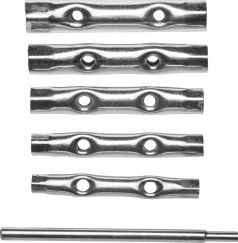 Набор ключей трубчатых DEXX 8-17 мм 6 предметов 27192-H6